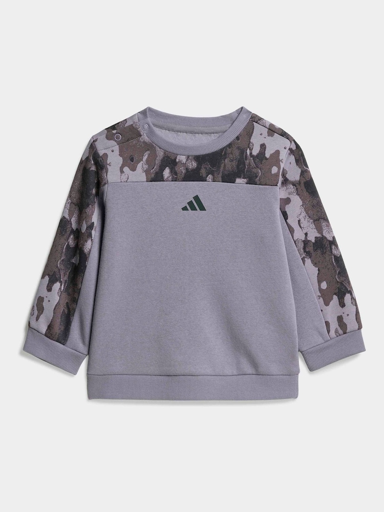adidas Seasonal Essentials Camo Fleece Infants Joggers - Obraz 2 z 6 adidas Seasonal Essentials Camo Fleece Infants Joggers - Obraz 2 z 6