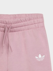 adidas Originals Purple Crew Neck Joggers Set - Image 7 of 7