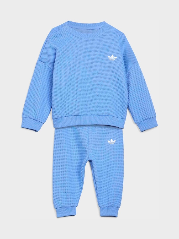 adidas Originals Blue Joggers Set - Image 1 of 7 adidas Originals Blue Joggers Set - Image 1 of 7