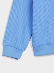 adidas Originals Blue Joggers Set - Image 6 of 7