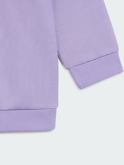 adidas Purple Infant Joggers Set - Image 7 of 8