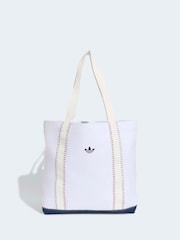 adidas Originals White Tote Bag - Image 1 of 6
