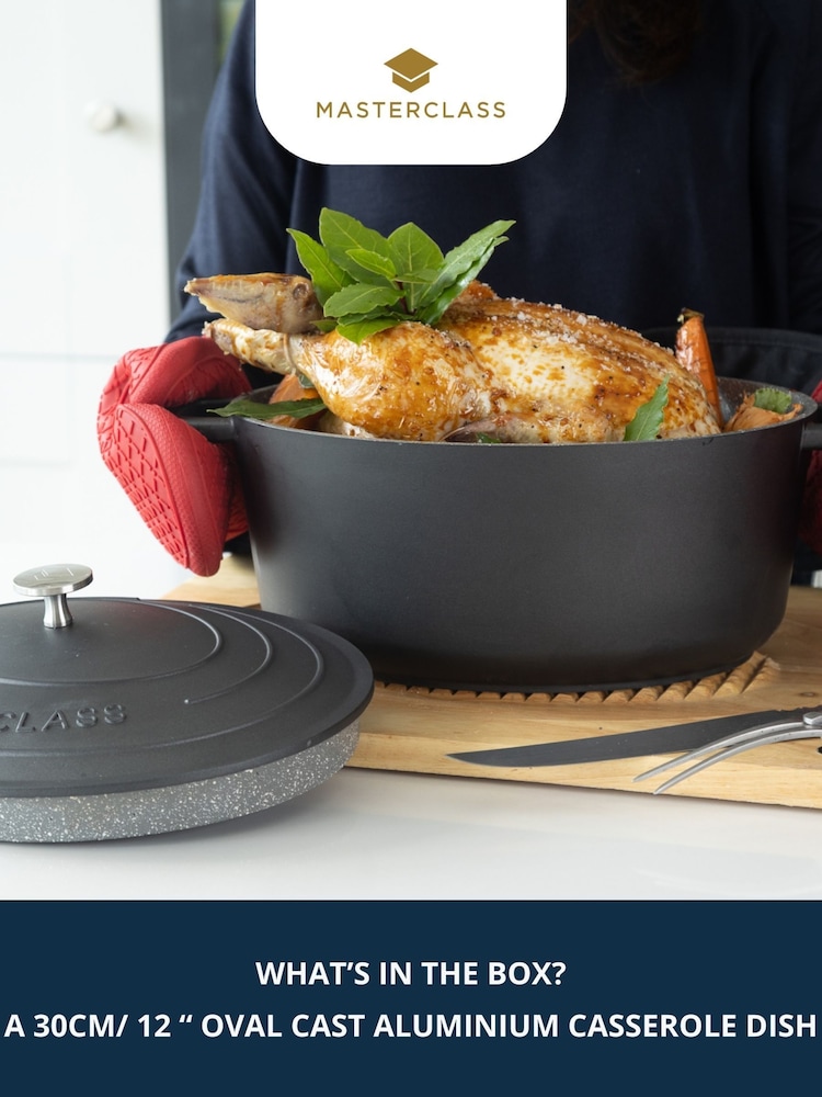 Caçarola Masterclass em alumínio fundido 6L - Imagem 2 de 5 Caçarola Masterclass em alumínio fundido 6L - Imagem 2 de 5