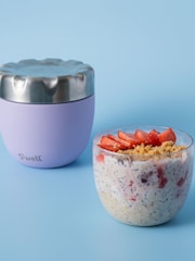 S’well Purple Paper Cutouts Insulated Food Bowl - Image 2 of 6