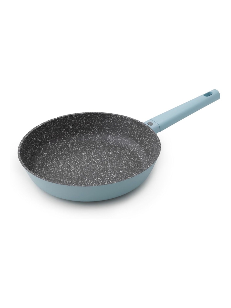 Masterclass Blue Cast Aluminium Frying Pan with Stainless Steel Induction Base - Image 1 of 6 Masterclass Blue Cast Aluminium Frying Pan with Stainless Steel Induction Base - Image 1 of 6