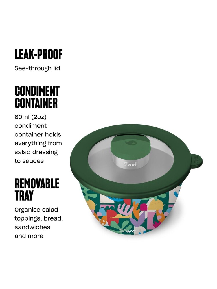 S’well Multicolour Salad Bowl Kit - Image 6 of 6 S’well Multicolour Salad Bowl Kit - Image 6 of 6