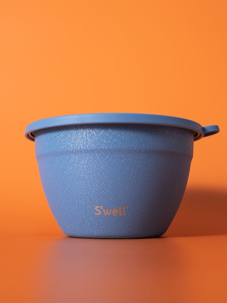 S’well Desert Sky Blue Salad Bowl Kit - Image 1 of 6 S’well Desert Sky Blue Salad Bowl Kit - Image 1 of 6