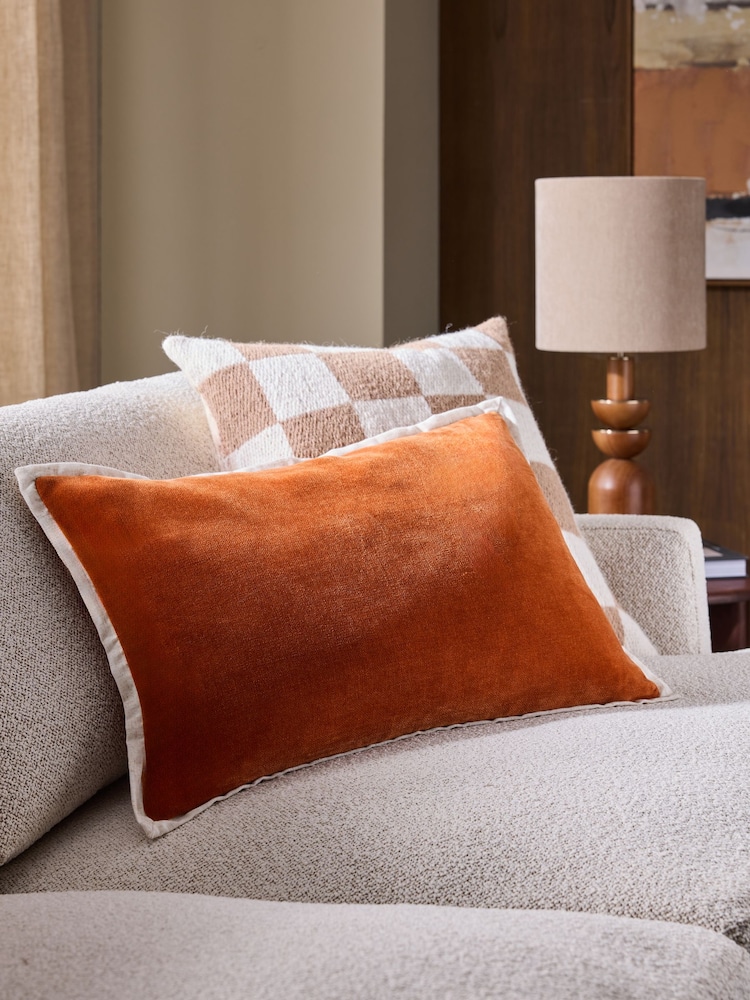 Orange 40 x 59cm Loxley Cushion - Image 1 of 3