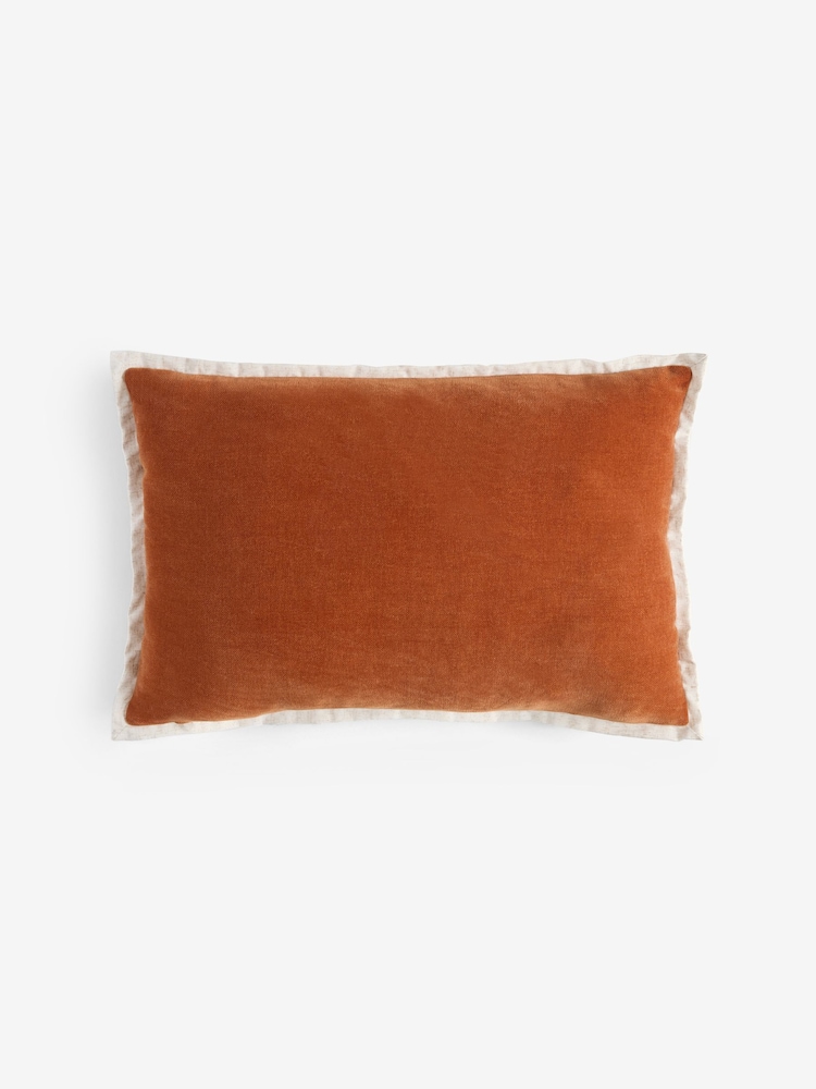 Orange 40 x 59cm Loxley Cushion - Image 2 of 3