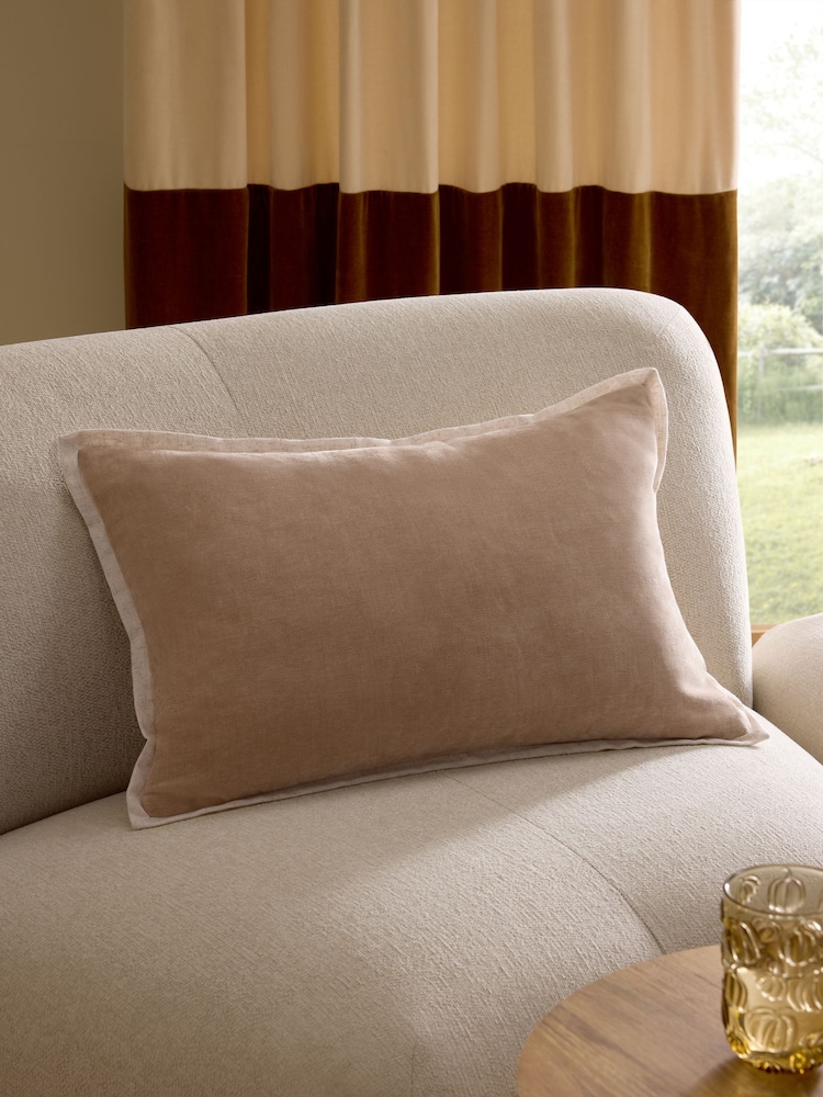 Natural 40 x 59cm Loxley Cushion - Image 1 of 2