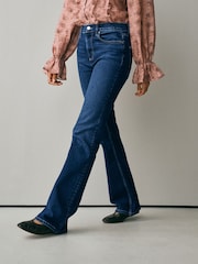 Berry/Dark Blue Mid Rise Bootcut Jeans 2 Pack - Image 3 of 11