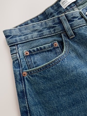 Dark Blue Ankle Straight Jeans - Image 6 of 7