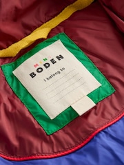 Boden Cream Borg Mix Jacket - Image 5 of 6