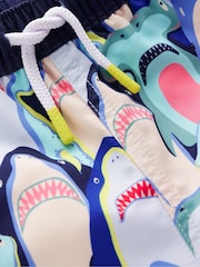 Boden Blue Essential Swim Shorts - Image 3 of 3