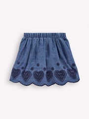 Boden Embroidered Pull-on Skirt - صورة 2 من 2