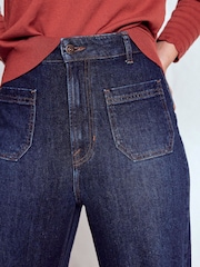 Boden Blue Straight Leg Pocket Jeans - Image 5 of 6