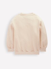 كريم - سويت شيرت Bobbie مزين بتطريز بارز من Boden - صورة 2 من 3