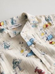 Gap Multi Winnie The Pooh Cotton Gauze Outfit Set (0-24mths) - Image 3 of 4