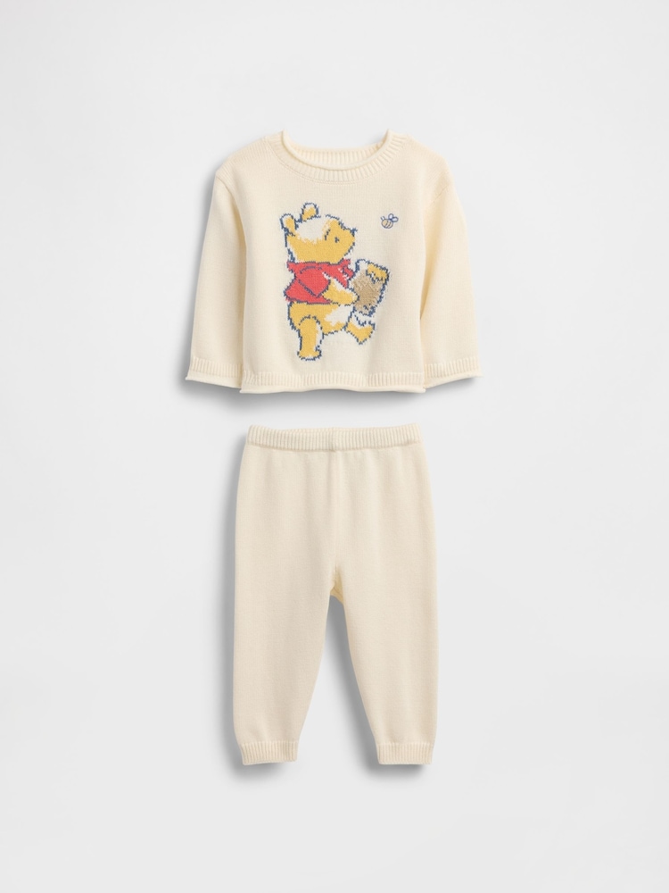 Gap Winnie The Pooh Jumper Set (0-24mths) - Imaginea 1 din 3