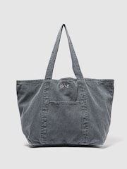 Gap Black Logo Tote Bag - Image 1 of 6