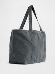 Gap Black Logo Tote Bag - Image 2 of 6