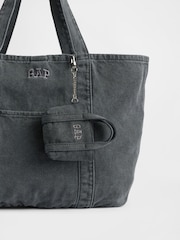 Gap Black Logo Tote Bag - Image 3 of 6