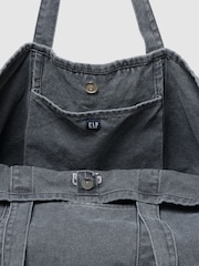 Gap Black Logo Tote Bag - Image 5 of 6