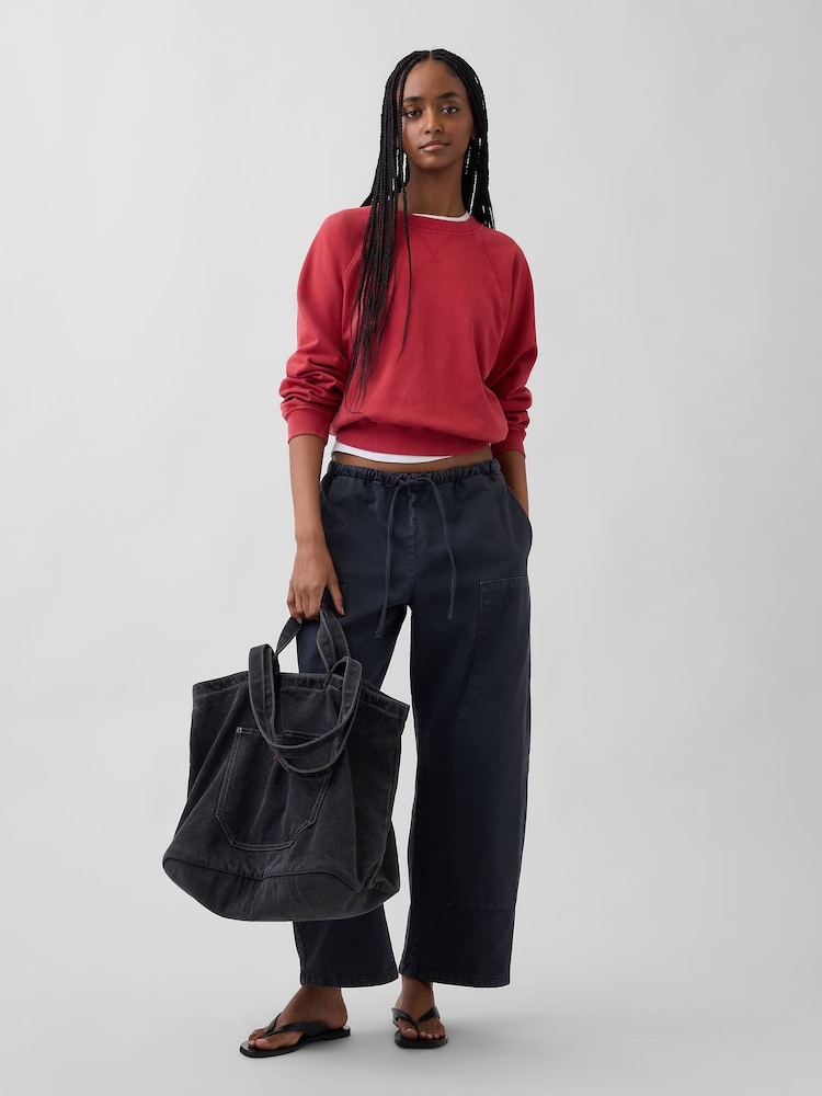 Gap Black Logo Tote Bag - Image 6 of 6