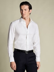 Charles Tyrwhitt White Non Iron Twill Shirt - Image 1 of 6