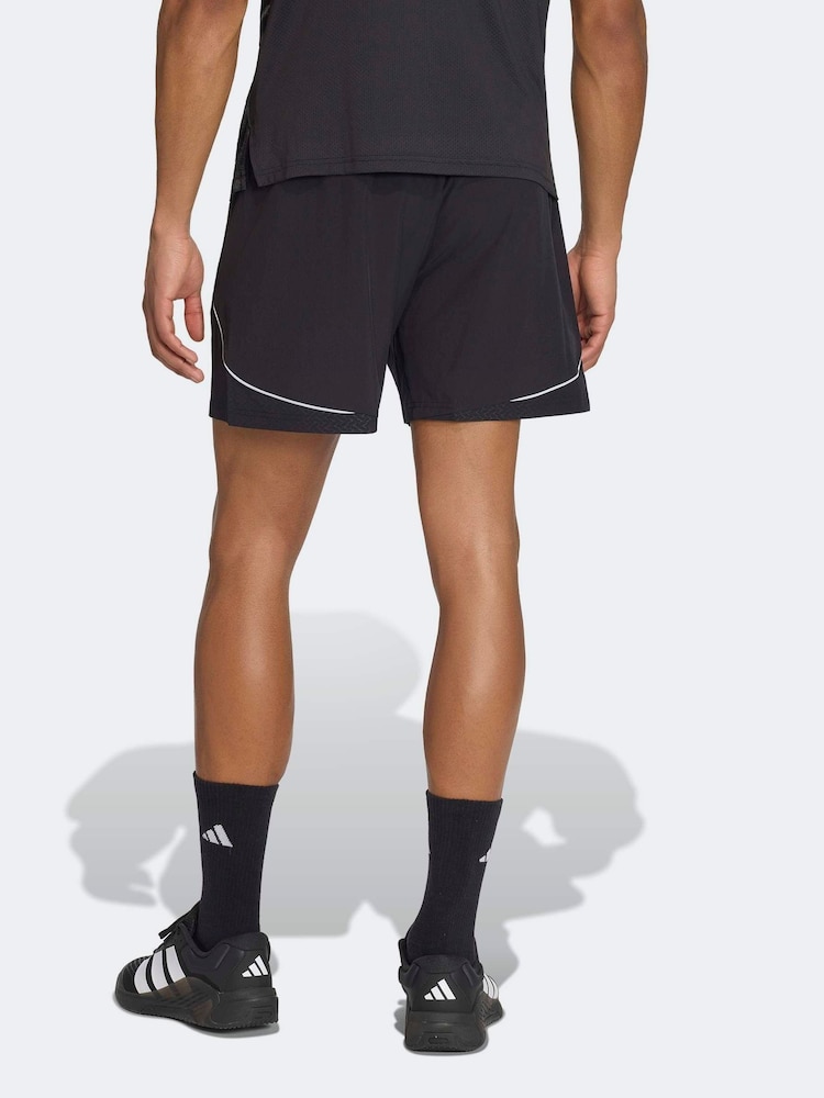adidas Black Tech Apparel Shorts - Image 2 of 8