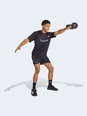 adidas Black Tech Apparel Shorts - Image 4 of 8