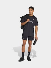 adidas Black Tech Apparel Shorts - Image 5 of 8