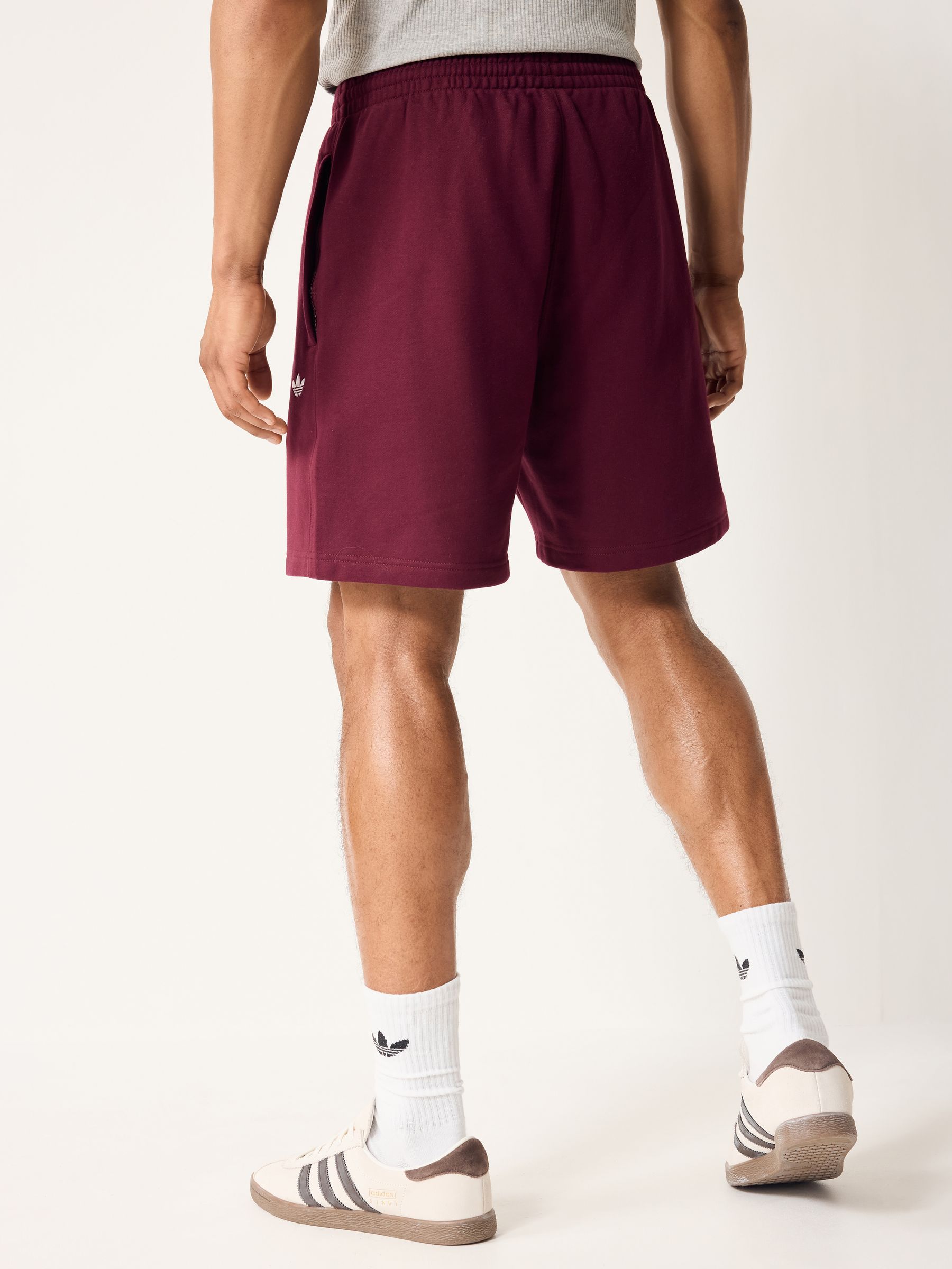 Buy adidas Originals Burgundy Essentials Shorts from Next USA