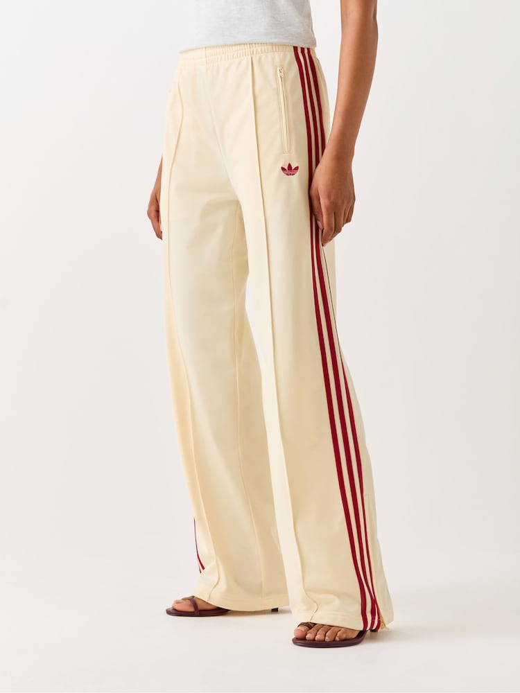 adidas Originals Off White Firebird Loose Trousers - Image 1 of 5