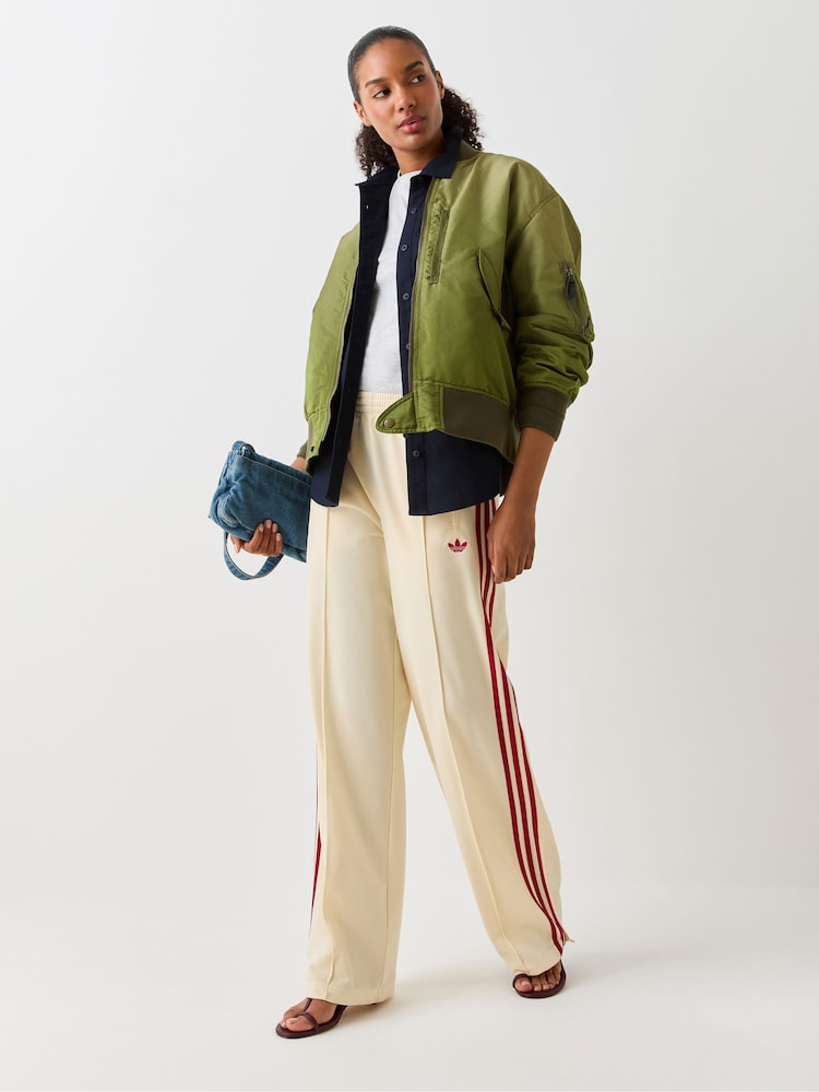 adidas Originals Off White Firebird Loose Trousers - Image 2 of 5