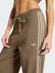 adidas Originals Brown Firebird Knit Trousers - Image 3 of 5