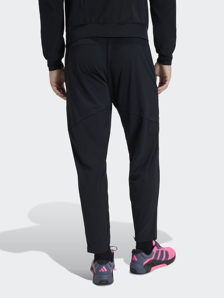 adidas Black Joggers - Image 2 of 7