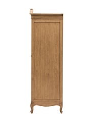Gallery Home Light Wood Chic 2 Door Wardrobe Weathered - Image 5 of 8