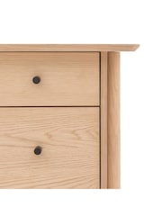 Gallery Home Natural Temara Oak 3 Drawer Chest - Image 5 of 8