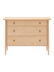 Gallery Home Natural Temara Oak 3 Drawer Chest - Image 8 of 8