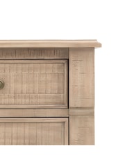 Gallery Home Natural Eastfield Solid Wood Pine 5 Drawer Chest - Image 4 of 8