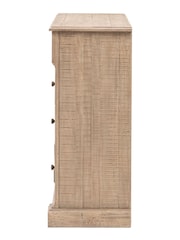 Gallery Home Natural Eastfield Solid Wood Pine 5 Drawer Chest - Image 6 of 8