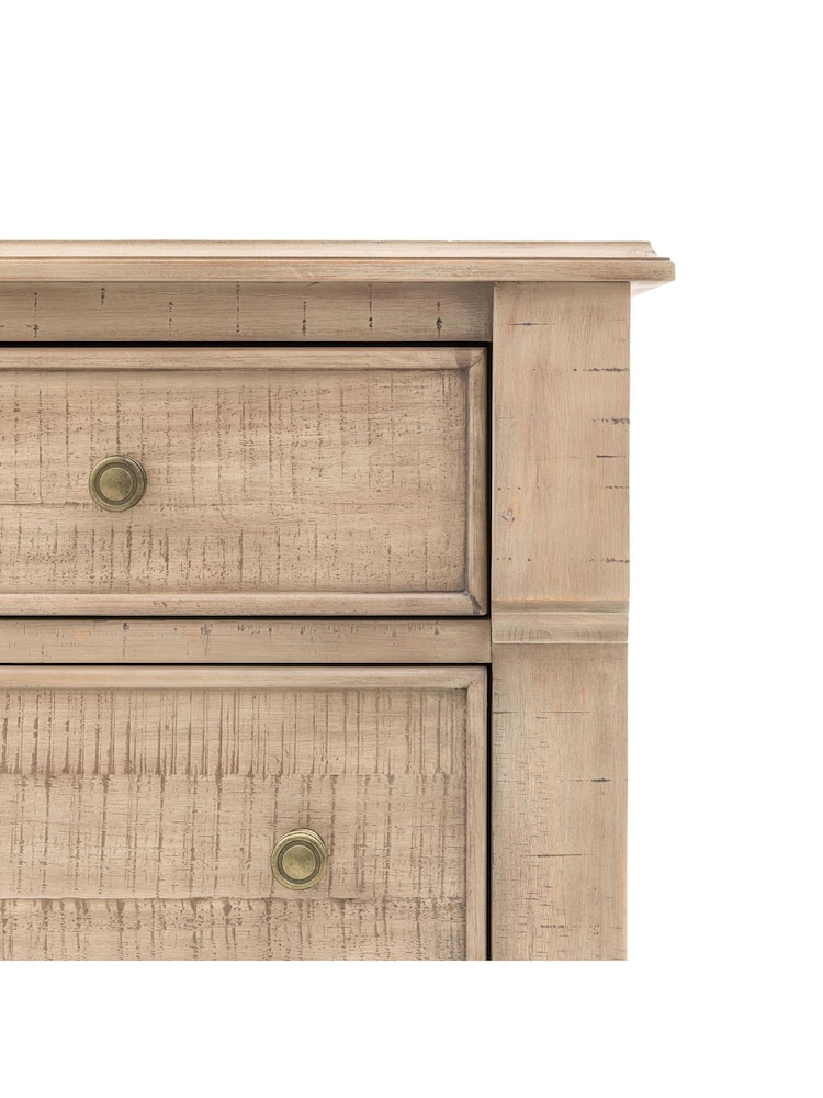 Gallery Home Natural Eastfield Solid Wood Pine 7 Drawer Chest - Image 8 of 8