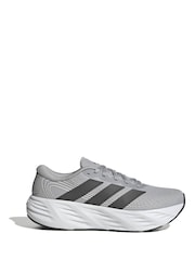 adidas Grey Galaxy 8 Running Trainers - Image 1 of 8