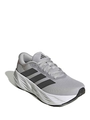 adidas Grey Galaxy 8 Running Trainers - Image 2 of 8
