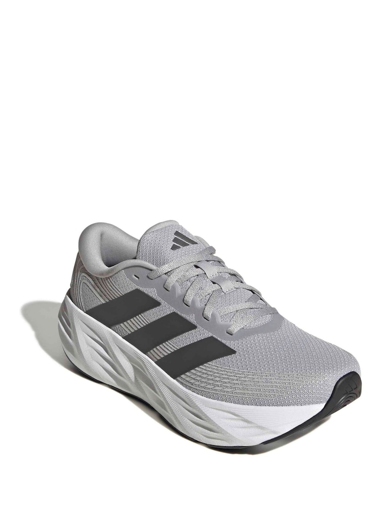 adidas Grey Galaxy 8 Running Trainers - Image 2 of 8