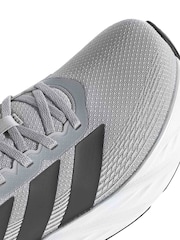 adidas Grey Galaxy 8 Running Trainers - Image 6 of 8
