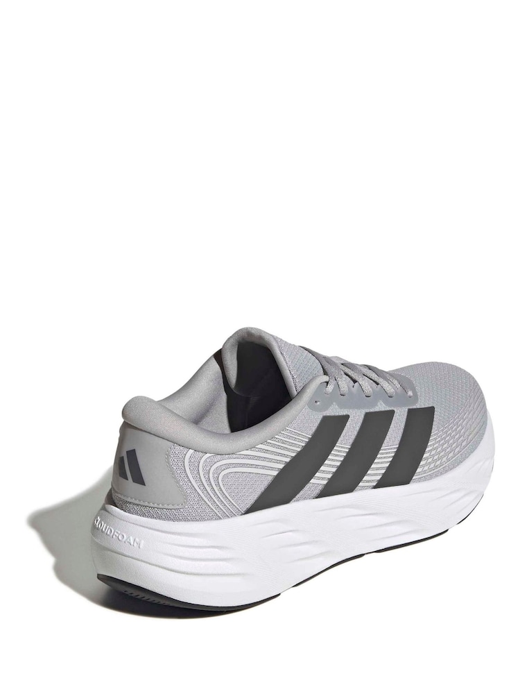 adidas Grey Galaxy 8 Running Trainers - Image 8 of 8