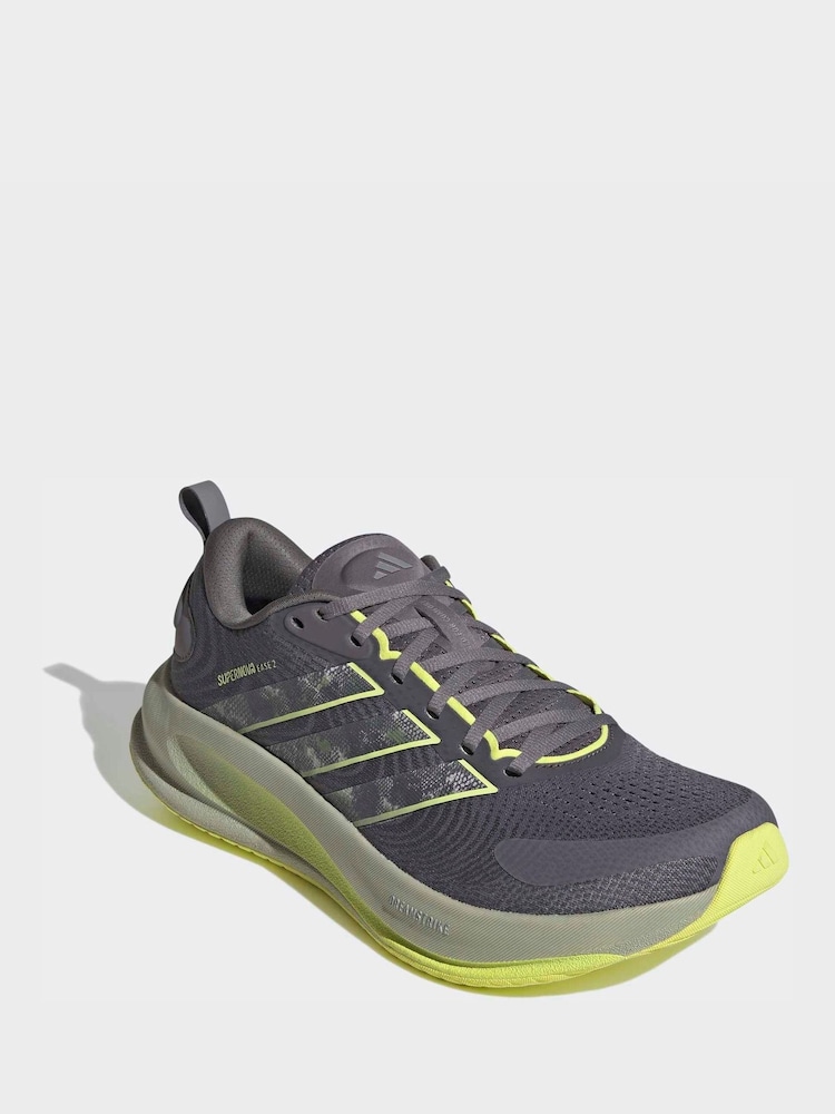 adidas Grey Supernova Ease 2 Running Trainers - Image 1 of 8