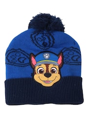 Peers Hardy Blue Paw Patrol Marvel Hat, Scarf & Gloves Set 3 Piece - Image 2 of 5